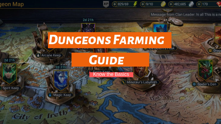 Dungeons Farming Guide - Legend