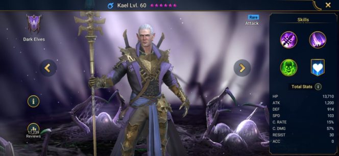 how to gear kael raid shadow legends