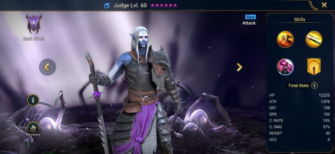 Raid Shadow Legends Judge Build – Artifacts & Masteries Guide