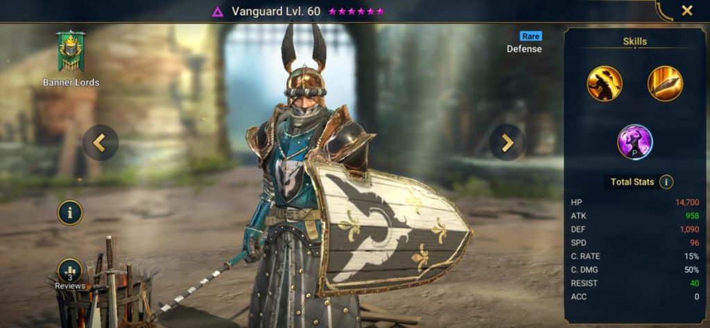 Vanguard Build